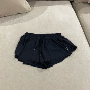 Women's Black Athletic Shorts